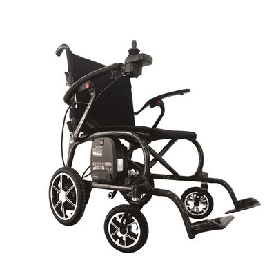 6 km/h Velocidad Silla de ruedas eléctrica ligera con diseño plegable y motor potente