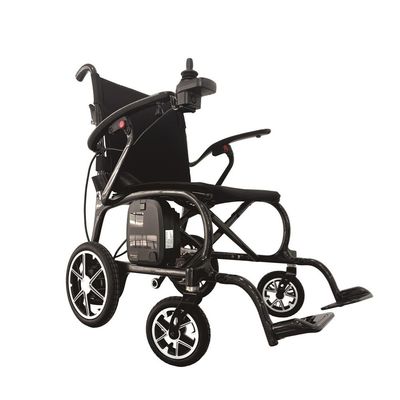 Silla de ruedas eléctrica de control remoto con diseño ligero y marco de fibra de carbono