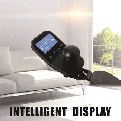 Silla de ruedas eléctrica ligera con frenado electromagnético y diseño plegable