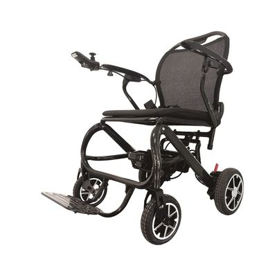 Silla de ruedas eléctrica plegable, portátil y fácil de viajar para discapacitados y ancianos