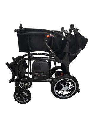 Silla de ruedas eléctrica con motor DC24V150W*2 y tamaño plegable 730mm*310mm*710mm