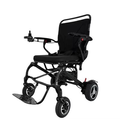 Silla de ruedas eléctrica con marco de fibra de carbono T700 y frenado electromagnético