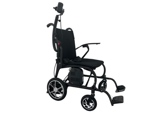 Silla de ruedas eléctrica hecha de material de fibra de carbono con asiento más ancho Tamaño de W510 * D415mm