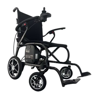 Silla de ruedas eléctrica ligera y plegable con motor potente