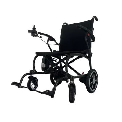 Silla de ruedas eléctrica ultraligera de 11,5 kg con ruedas de aleación de magnesio y diseño plegable