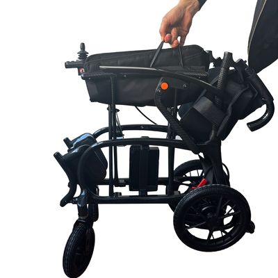 11.5 kg de peso silla de ruedas eléctrica con freno electromagnético para discapacitados y ancianos