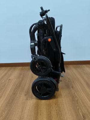Silla de ruedas eléctrica portátil Silla de ruedas de fibra de carbono con marco de fibra de carbono T700