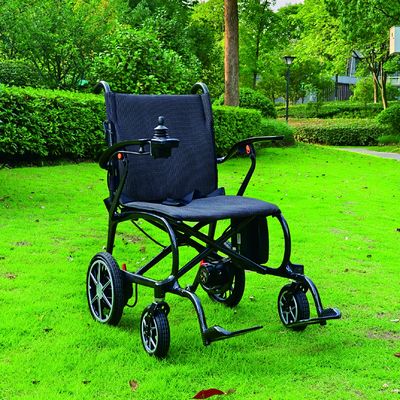 910mm*610mm*875mm Mini Silla de ruedas eléctrica de fibra de carbono 11.5kg 330lbs Carga
