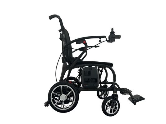 910mm*610mm*875mm Mini Silla de ruedas eléctrica de fibra de carbono 11.5kg 330lbs Carga