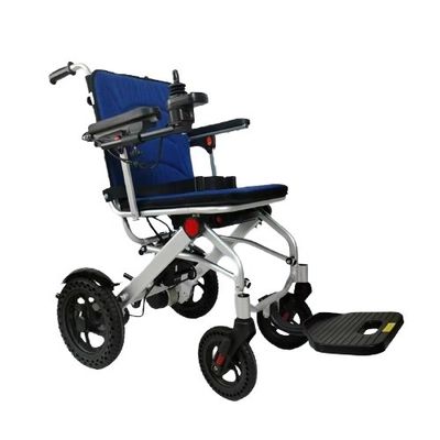 Tamaño plegable W360mm*H800mm Silla de ruedas eléctrica de aluminio 113mm*580mm*960mm