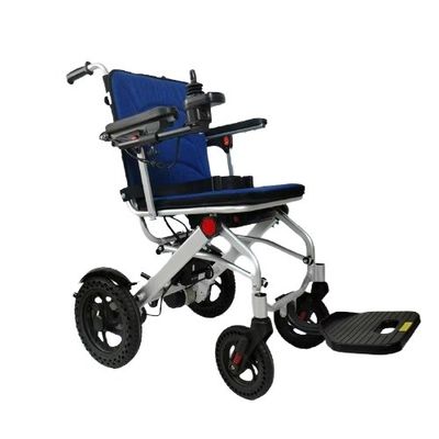 Silla de ruedas eléctrica de aluminio 300 mm Rueda trasera y 200 mm Rueda delantera Carga 220LBS 100KG