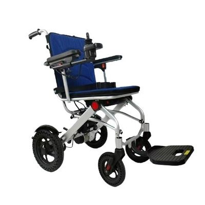 Silla de ruedas plegable de aluminio con motor sin escobillas DC24V150W*2 113mm*580mm*960mm