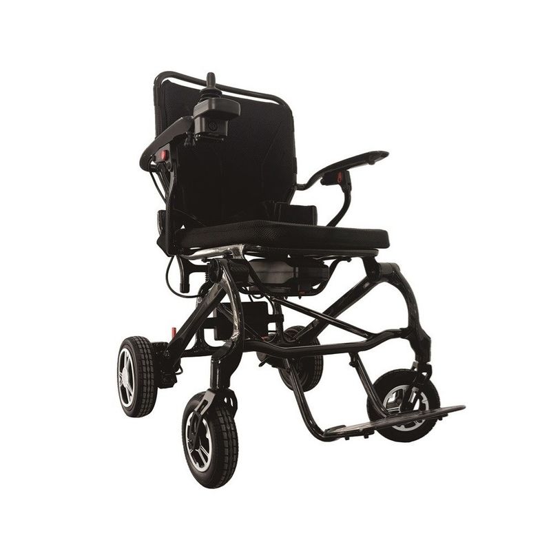 T700 Silla de ruedas eléctrica con marco de fibra de carbono para facilitar el desplazamiento de personas discapacitadas y de edad avanzada